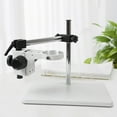 thumbnail image 1 of Double-Arm Stereo Microscope Boom Stand Heavy Duty with Focusing Holder Rack 76mm, 1 of 12