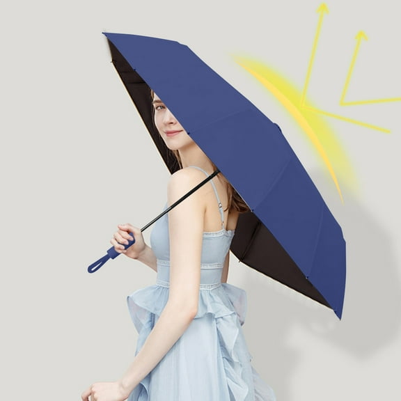 Double Automatic Umbrella - Windproof Reverse Folding Umbrella with High-Density Fabric, 24 Reinforced Fiberglass Ribs, One-Hand Operation for Travel & Outdoor, Sun & Rain Protection