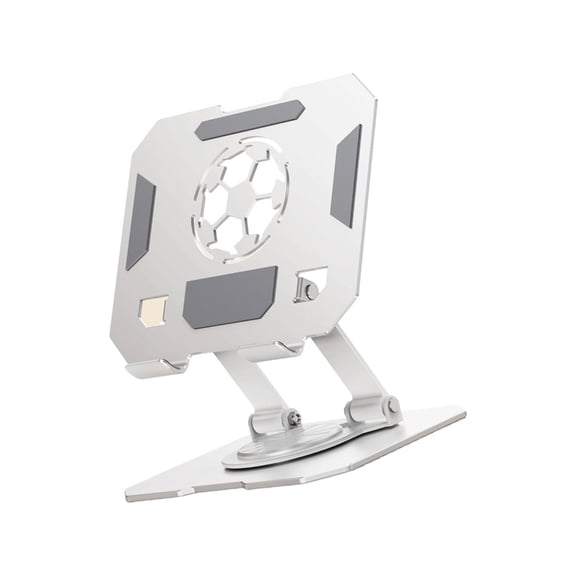 Double Axises Adjustable Foldable Tablets Stand With 360 Swivels Base And AntiSlip Design For Pad Air