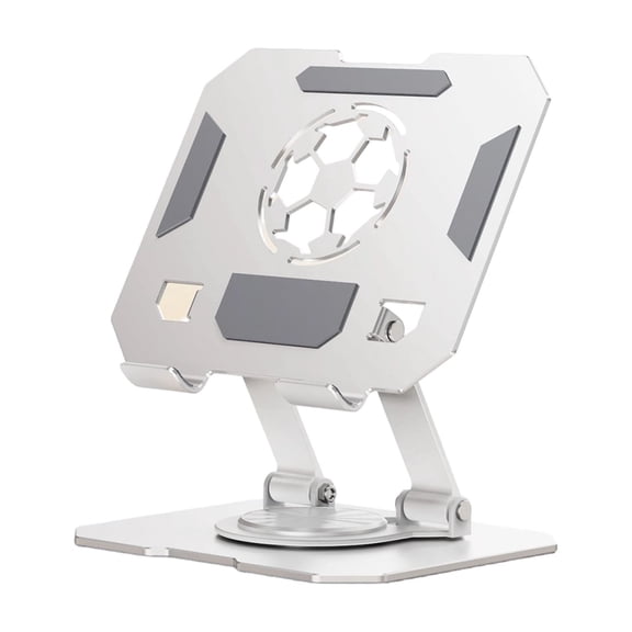 Double Axises Adjustable Foldable Tablets Stand With 360 Swivels Base And AntiSlip Design For Pad Air