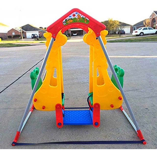 Double Baby Swing Cute Style Two Seats(face to face) Indoor and Outdoor