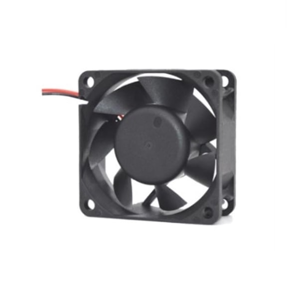Double Ball Bearings Fan, 1 Piece DC 24V Big Airflow Cooling Fan for 3D Printer & Small Appliances Series, 6025 PBT Plastic Fan