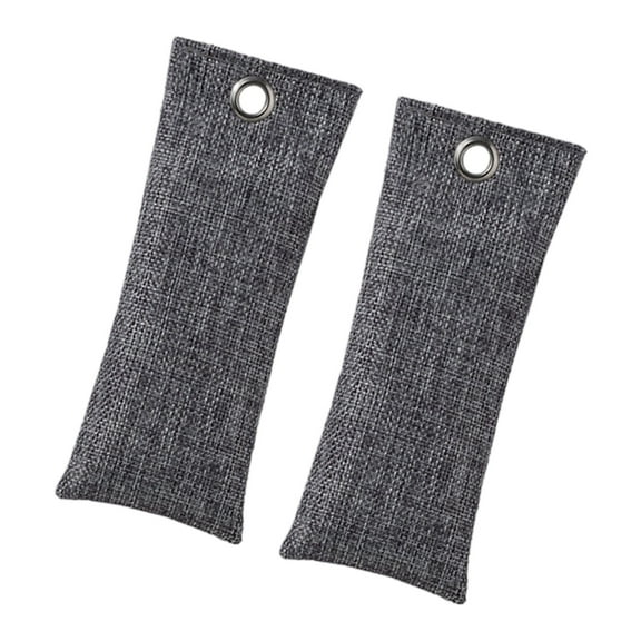 Double Bamboos Charcoal Footwear Freshener Bags for Long Lasting Odor Control in Shoes, Closets & Small Spaces