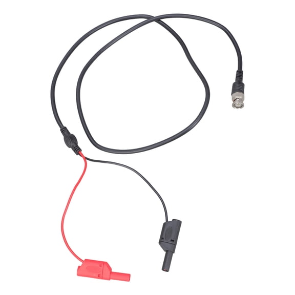 Double Banana Plugs Oscilloscope Probes Cable 120CM Electrical Testing Suitable For Laboratory Equipment Testing