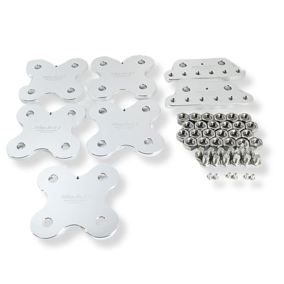 Double Bank / 12 Yinlong LTO Cell Lug Style Aluminum Bus Bars with Hardware