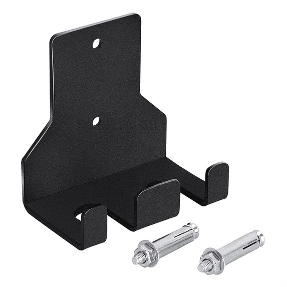 Double Barbell Storage, Vertical Hanging Barbell Rack, Wall Mounted Barbell Holder for Home Commercial Garage Gyms
