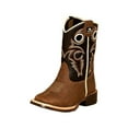 thumbnail image 1 of Double Barrel Western Boots Boys Trace Piping Zip Brown 4419202, 1 of 1