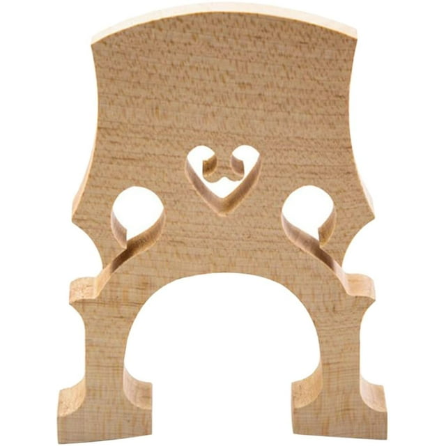 Double Bass Bridge 4/4 Maple Upright Bass Bridge for Natural Instrument