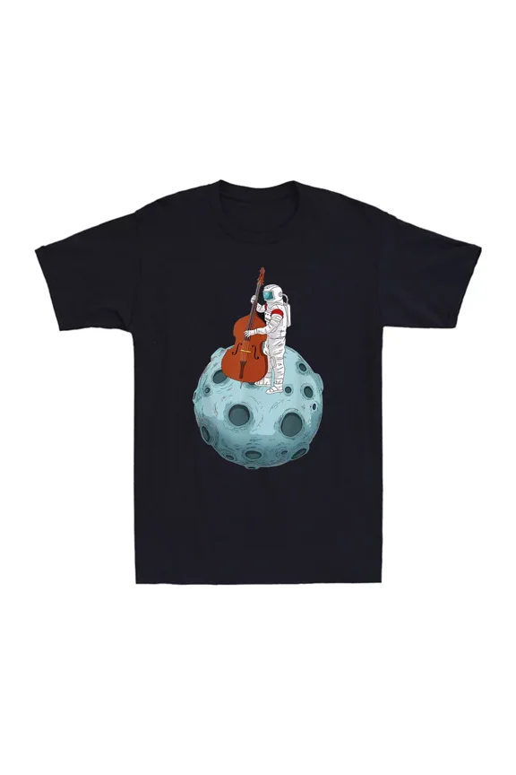 Double Bass - Contrabass Jazz Music Gifts Musician Gift Men's T-Shirt