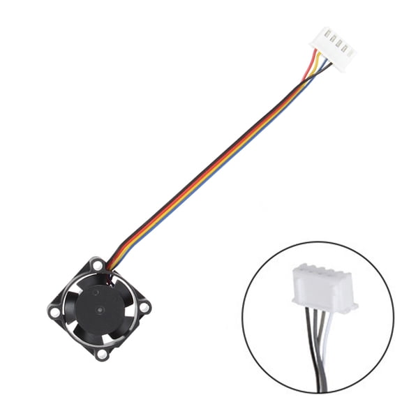 Double Bearing 2510 Cooling Fan For Printers Hotend Efficient Heat Dissipation With Quiet Operating