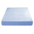 thumbnail image 1 of Double Bed ted Sheet Non-Slip Mattress Cover with All Around Elastic for Secure Soft Fiber Bedding(Light Blue), 1 of 5