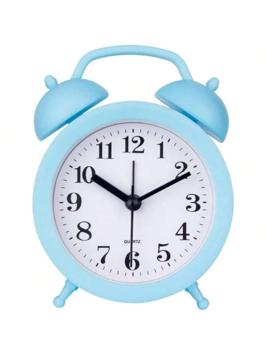 Double Bell Kids Alarm Clock, Classic Analog Design to Teach Children Time Management
