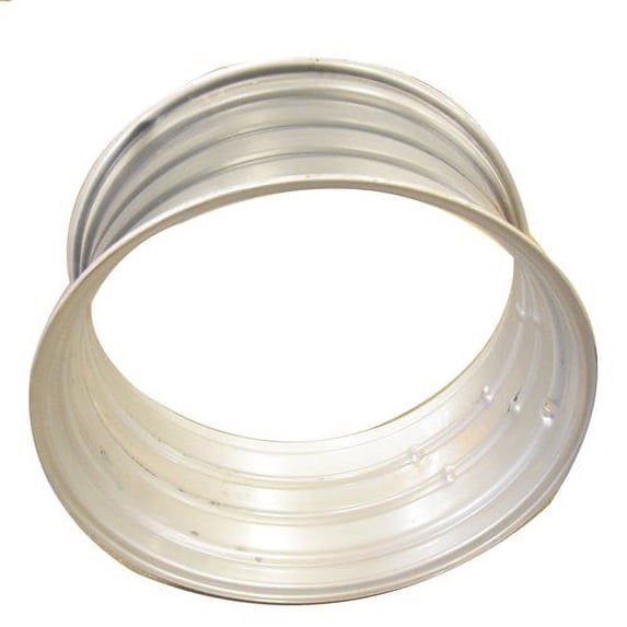 Double Bevel Rear Rim - 16" x 34" Silver Mist