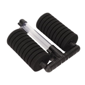 Double Bio Sponge Aquarium Filter with 2 Suction Cups - Mechanical & Biological Filtration for Freshwater & Saltwater Fish Tanks