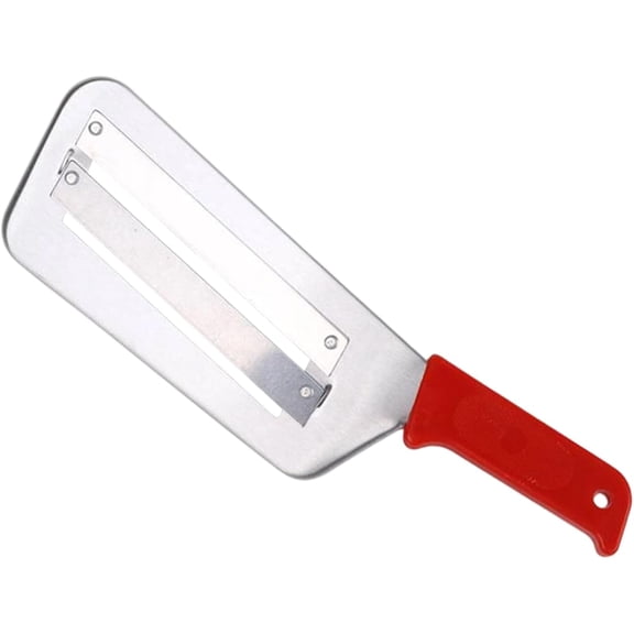 Double-Blade Cabbage Shredder Stainless Steel Multi-Purpose Slicer with Ergonomic Handle