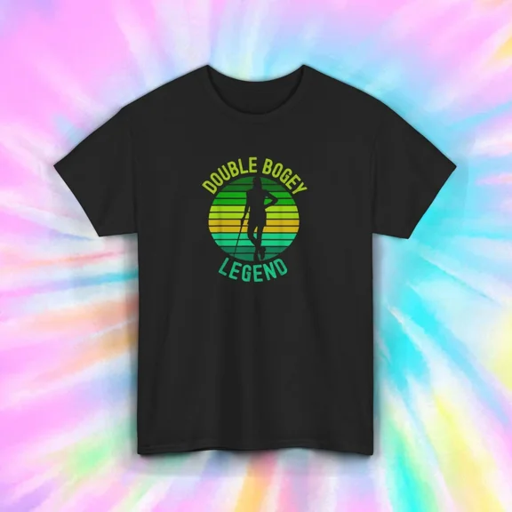 Double Bogey Legend Funny Retro Golfer Gift Unisex T-Shirt Size S-5XL