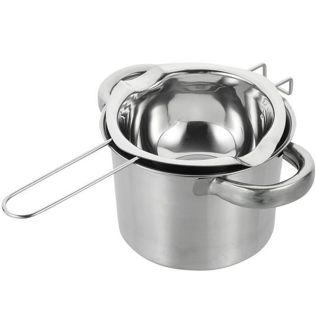 Double Boiler 1 Set Stainless Steel Double Boiler Pot Chocolate Melting