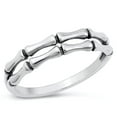 thumbnail image 1 of Double Bones Mortality Wholesale Ring .925 Sterling Silver Band Jewelry Female Male Unisex Size 9, 1 of 4