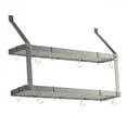thumbnail image 1 of Double Bookshelf  Wall Mount Pot Rack, 1 of 8
