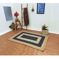 thumbnail image 1 of Double Bordered Navy Jute Braided Rug Double Bordered Navy Jute Braided Rug (9'X12'), 1 of 4