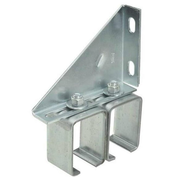Double Box Rail Barn Door Track Brackets Pack of 10
