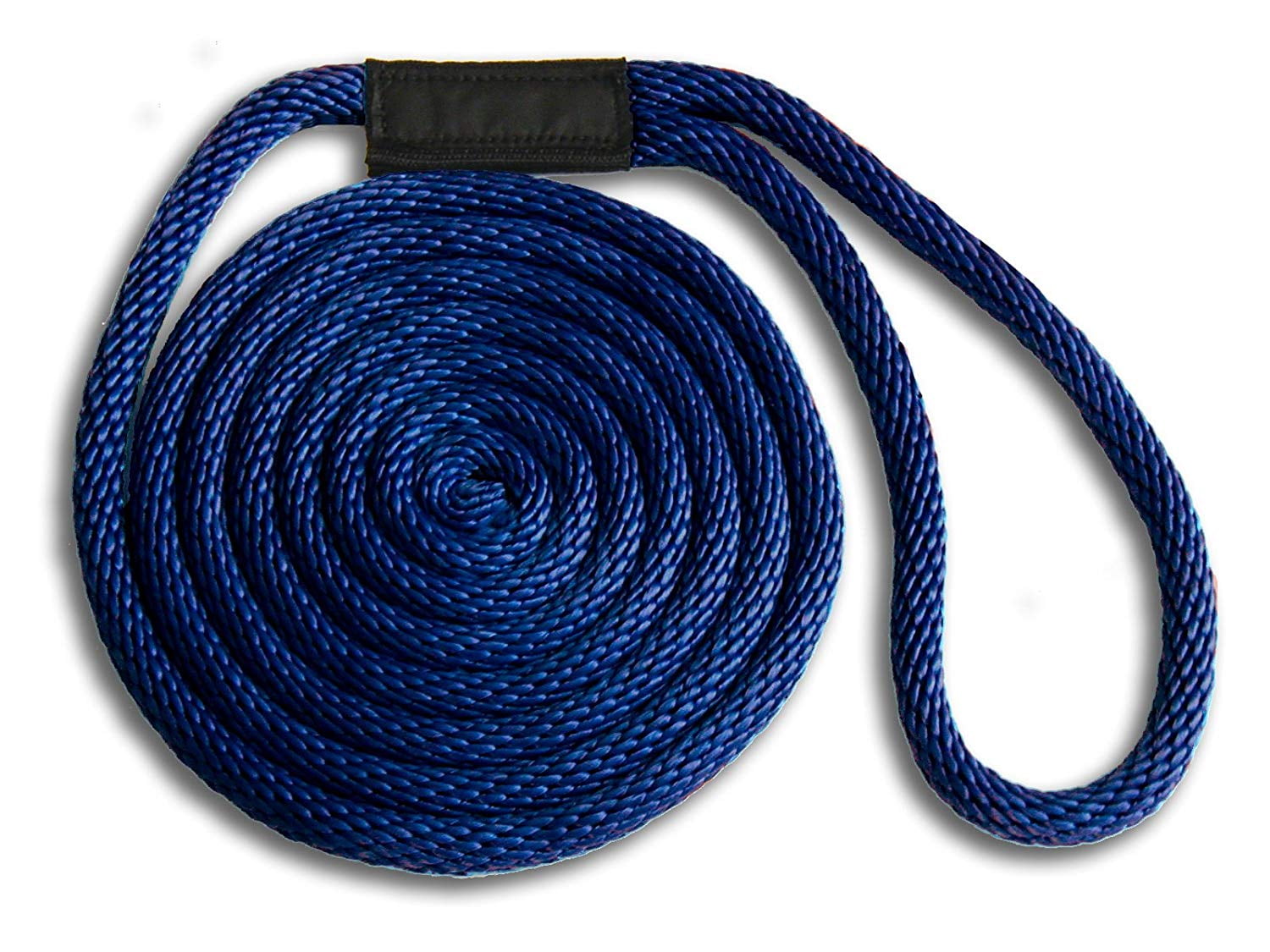 New England Ropes Sta-Set Blue Double Braid Rope – 5/16 Inch (8mm) X 50 Feet, High Strength & Flexible