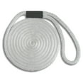 thumbnail image 1 of Double Braid Nylon Dock Line - White, 5/8" x 10', 1 of 1