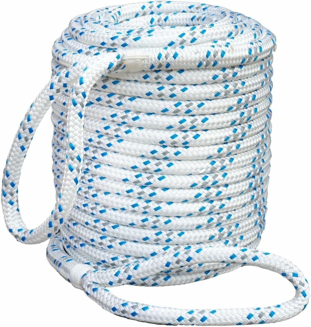 Double Braid Polyester Arborist Bull Rope Made in USA Rigging