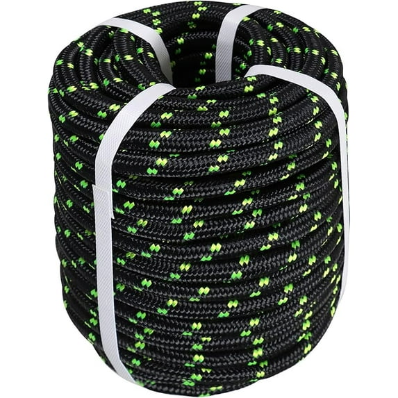 Double Braid Polyester Cord Nylon Pulling Rope Arborist Multipurpose ...