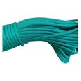 thumbnail image 1 of Double Braid Polyester Rope 1/4 Inch, Teal, 1 of 1