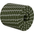 thumbnail image 1 of Double Braided Arborist Rigging Rope - 1/2 in X 100 ft 48 Strands Outdoor Pulling Heavy Duty Polyester Bull Rope for Swing Tree Work Camping Rescue Hiking - Army Green, 1 of 11