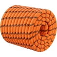 thumbnail image 1 of Double Braided Arborist Rigging Rope - 1/2 in X 100 ft 48 Strands Outdoor Pulling Heavy Duty Polyester Bull Rope for Swing Tree Work Camping Rescue Hiking Logging - Orange, 1 of 7