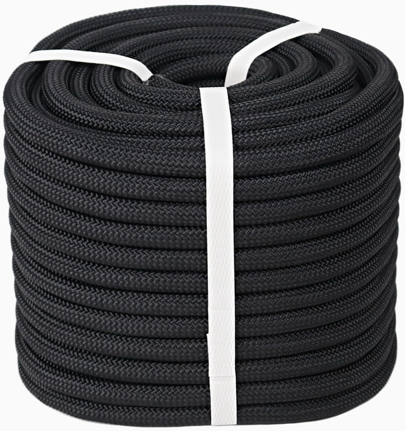 15 Inch Rope Double Braided Polyester Rope (1/2 in x 150 ft) Strong Arborist Rope 48 ...