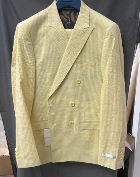 Yellow Seersucker Suit for Every Occasion