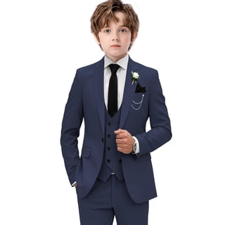 Double Breasted Suit for Boy Slim Fit 4 Piece Suit Suits Formal Prom Suits