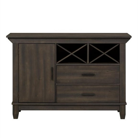 Double Bridge Dark Brown Sideboard