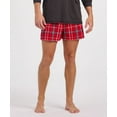 thumbnail image 1 of Boxercraft BM6701 Men's 100% Cotton Double-Brushed Flannel Boxer-Red/White Plaid-S, 1 of 4