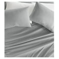 thumbnail image 1 of Double-Brushed Microfiber Queen Sheet Set 4 Piece – Oeko-TEX Certified Ultra Soft & Wrinkle-Free - 16" Deep Pocket Sheets - Easy Care Queen Size - Light Gray, 1 of 9
