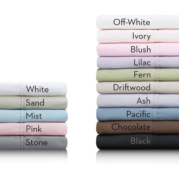 Double Brushed Microfiber Super Soft Luxury Bed Sheet Set - Wrinkle Resistant - King Size - Ash