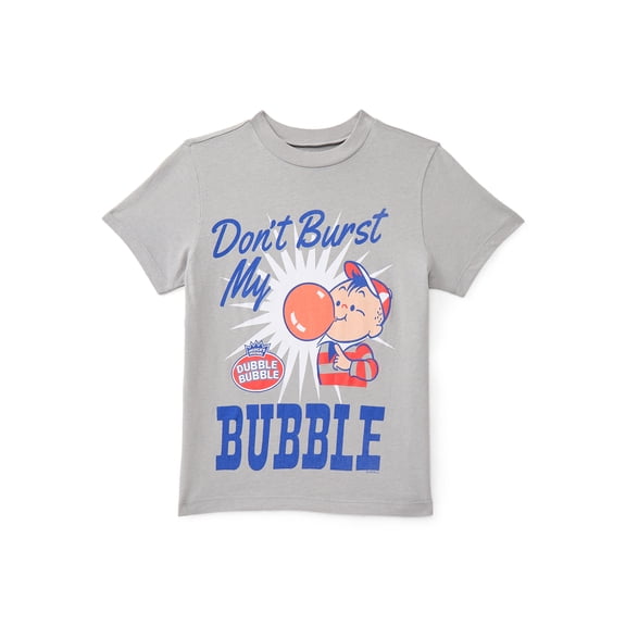Dubble Bubble Boys Graphic Tee with Short Sleeves, Sizes 4-18