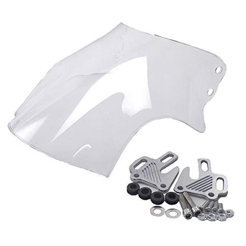 Double Bubble Motorcycle Windshield WindScreen for Honda NT400 NT650 NTV X11 X4 VTR250 BROS CBF600 CB400