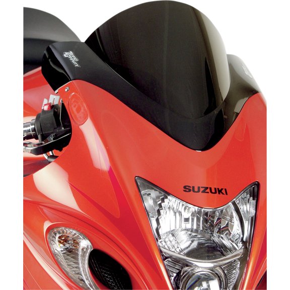 Double Bubble Windscreen (Standard) (Dark Smoke) Compatible with 08-12 Suzuki Hayabusa