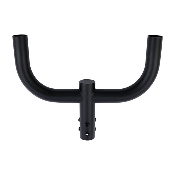 Double Bullhorn Bracket for Parking Lot Light, Dual-Head Bracket with Galvanized Steel for Floodlight