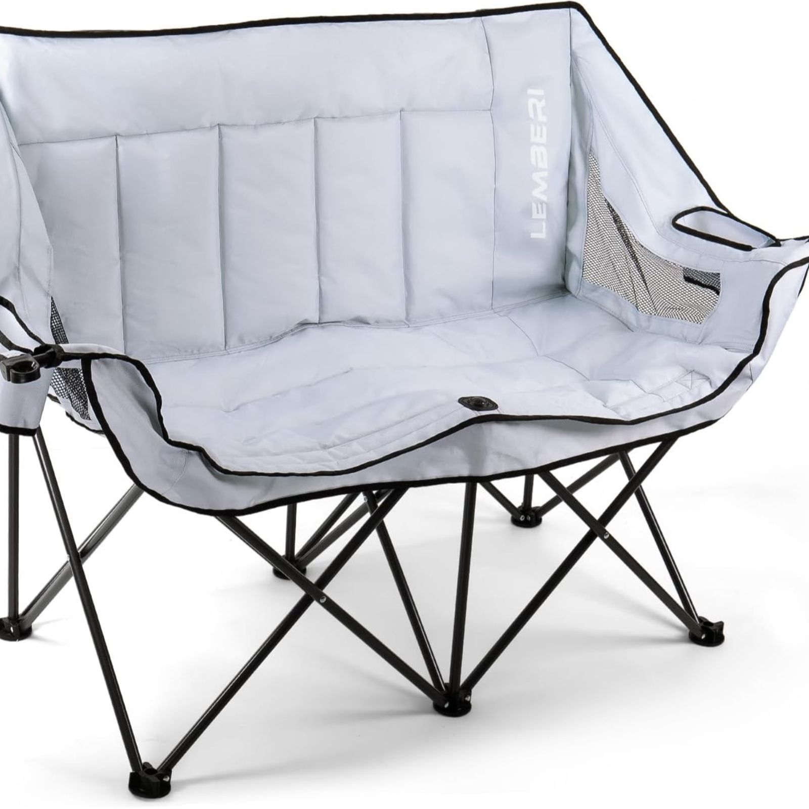 Double Camping Chair for Adults,Oversized 2 Person Loveseat Chair ...