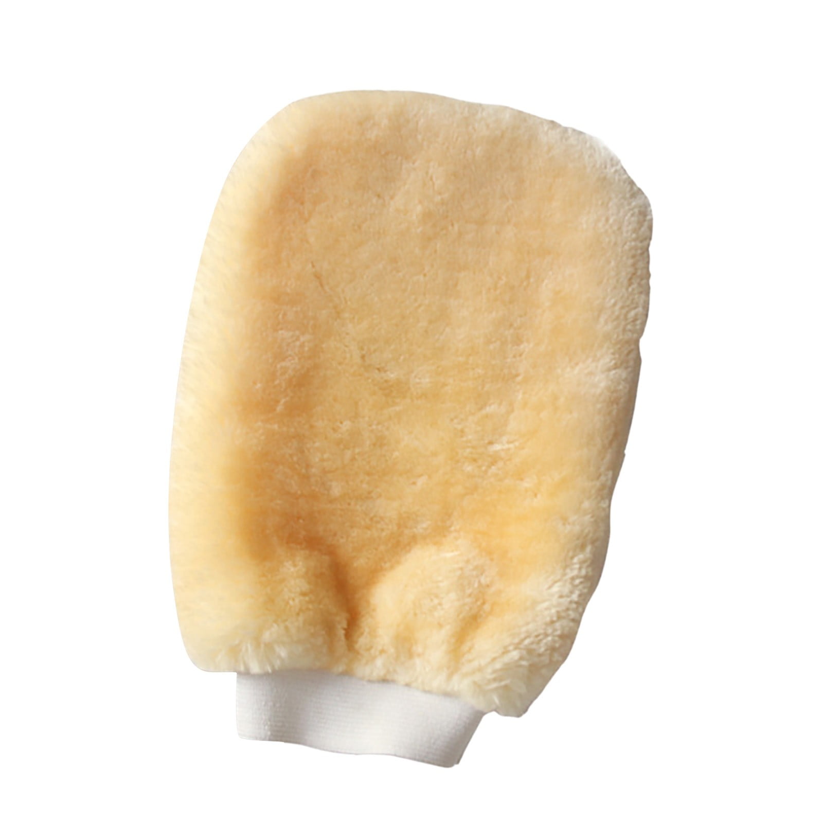 Double Car Wash Gloves Lint Scrubber High Density Car Wash Wool Glove