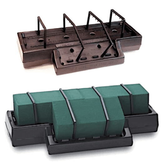 Double Cascade Casket Saddle, Waterfall Arrangements, Mantel Arrangements, Create The Cascade Look 19.5 x 18.5 x 6(Foam not Included)