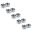 thumbnail image 1 of Double Cat Food and Water Bowl Set - Stainless Steel Bowls with Easy-to-Clean Detachable Design, Non-Slip Base, Pet Feeder for Samll and Medium Cats, 1 of 1