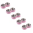 thumbnail image 1 of Double Cat Food and Water Bowl Set - Stainless Steel Bowls with Easy-to-Clean Detachable Design, Non-Slip Base, Pet Feeder for Samll and Medium Cats, 1 of 1