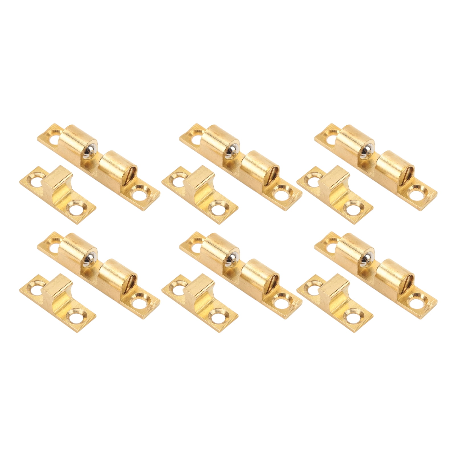 Double Catch Brass Cupboard Door Catch Tension Catch With 24 Screws