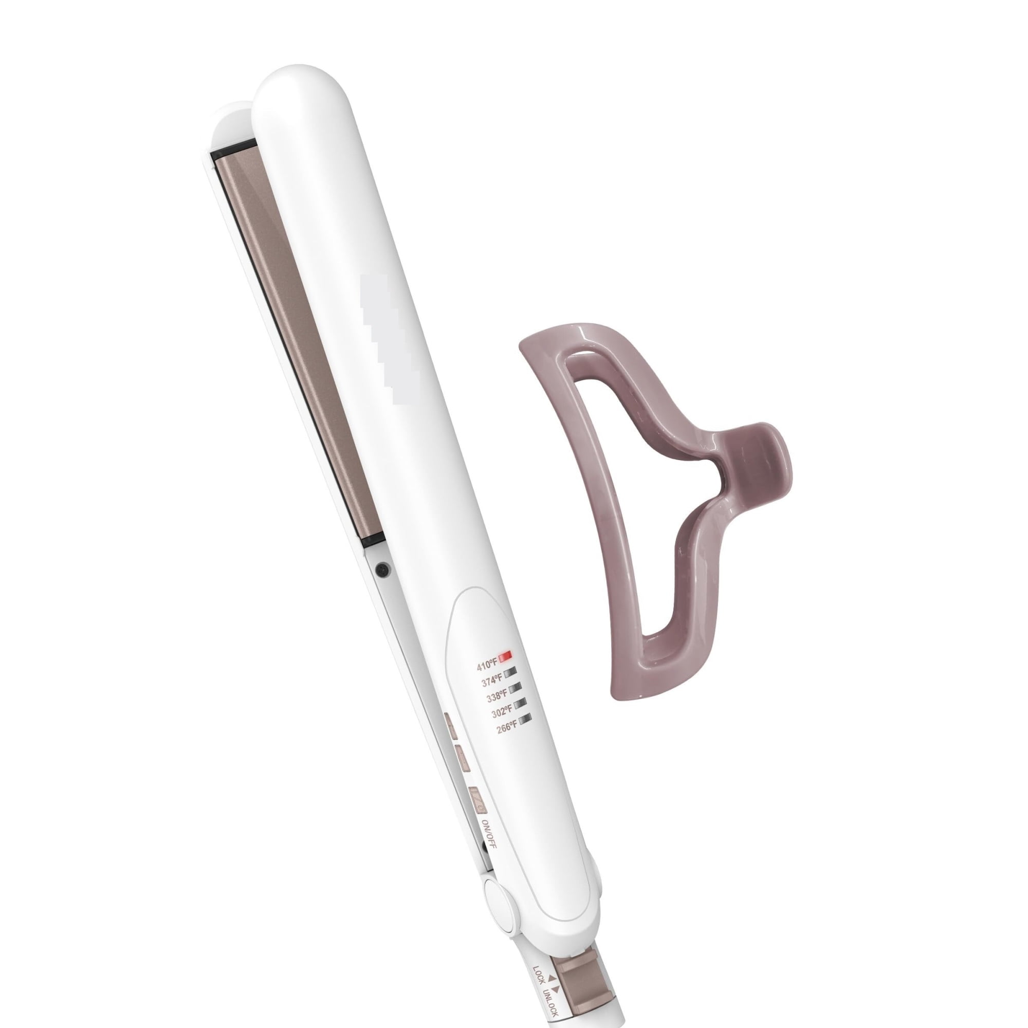 Double Ceramic Flat Iron, 1 1/4-inch Hair Straightener - Walmart.com